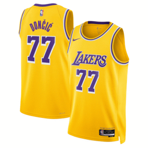 Los Angeles Lakers Nike Icon Edition Swingman Jersey - Luka Dončić - Unisex